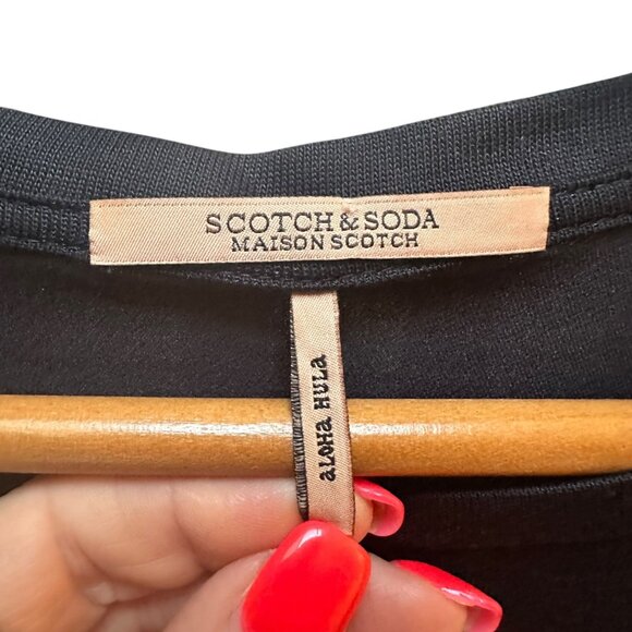 Scotch & Soda Maison Scotch Aloha Hula Dress Short Sleeve Waist Tie Casual S‎ - Picture 6 of 7